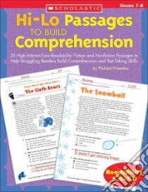 Hi-Lo Passages To Build Comprehension libro in lingua di Priestley Michael