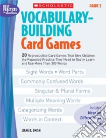 Vocabulary-Building Card Games libro in lingua di Onish Liane