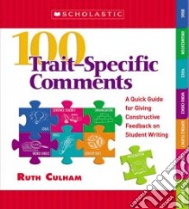 100 Trait–specific Comments libro in lingua di Culham Ruth