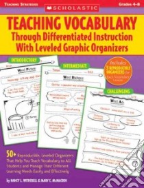 Teaching Vocabulary libro in lingua di Witherell Nancy L., McMackin Mary C.