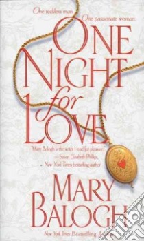 One Night for Love libro in lingua di Balogh Mary