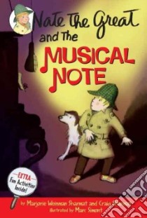 Nate the Great and the Musical Note libro in lingua di Sharmat Marjorie Weinman, Sharmat Craig, Simont Marc (ILT)
