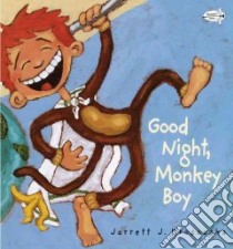 Good Night, Monkey Boy libro in lingua di Krosoczka Jarrett J., Krosoczka Jarrett J. (ILT)
