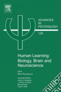 Human Learning libro in lingua di Benjamin Aaron S. (EDT), De Belle Steven J. (EDT), Entyre Bruce (EDT), Polk Thad A. (EDT)