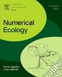 Numerical Ecology libro in lingua di Legendre Pierre, Legendre Louis