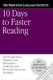 10 Days to Faster Reading libro in lingua di Marks-Beale Abby