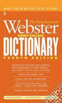 The New American Webster Handy College Dictionary libro in lingua di Morehead Philip D., Morehead Albert (EDT), Morehead Loy (EDT)
