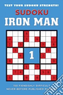 Sudoku Iron Man 1 libro in lingua di Media Puzzler (COR)