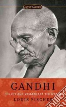 Gandhi libro in lingua di Fischer Louis