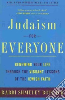 Judaism for Everyone libro in lingua di Boteach Shmuel