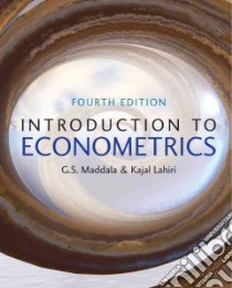Introduction to Econometrics libro in lingua di Maddala G. S., Lahiri Kajal