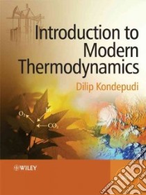 Introduction to Modern Thermodynamics libro in lingua di Kondepudi Dilip