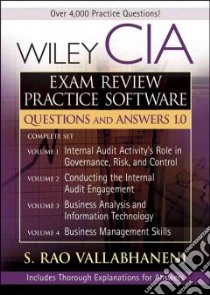 Wiley CIA Exam Review Practice Software libro in lingua di Vallabhaneni S. Rao
