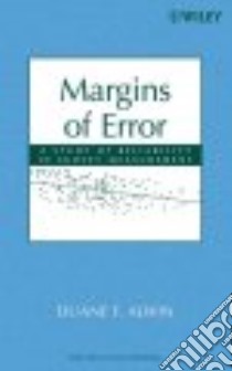 Margins of Error libro in lingua di Alwin Duane F.