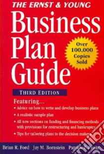 The Ernst & Young Business Plan Guide libro in lingua di Ford Brian R., Bornstein Jay M., Pruitt Patrick T.