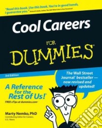 Cool Careers for Dummies libro in lingua di Nemko Marty, Bolles Richard Nelson (FRW)
