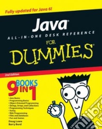 Java All-in-one Desk Reference for Dummies libro in lingua di Lowe Doug