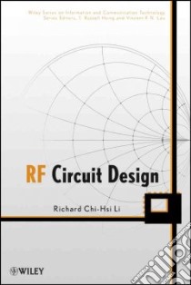 RF Circuit Design libro in lingua di Li Richard C.