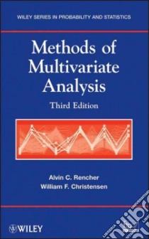 Methods of Multivariate Analysis libro in lingua di Rencher Alvin C., Christensen William F.
