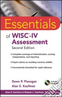 Essentials of WISC-IV Assessment libro in lingua di Flanagan Dawn P., Kaufman Alan S.