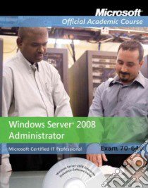 Windows Server 2008 Administrator libro in lingua di Zacker Craig