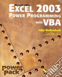 Excel 2003 Power Programming with VBA / Financial Instrument Pricing Using C++ libro in lingua di Walkenbach John, Duffy Daniel J.