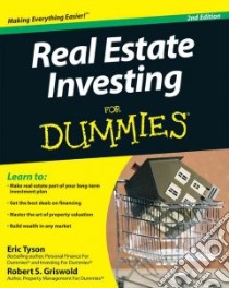 Real Estate Investing for Dummies libro in lingua di Tyson Eric, Griswold Robert S.