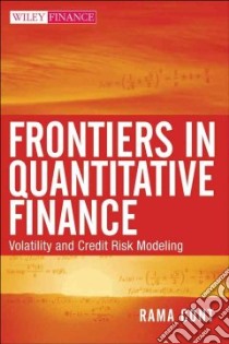 Frontiers in Quantitative Finance libro in lingua di Cont Rama (EDT)