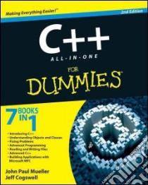 C++ All-in-one Desk Reference for Dummies libro in lingua di Mueller John Paul, Cogswell Jeff