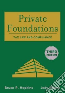Private Foundations libro in lingua di Hopkins Bruce R., Blazek Jody