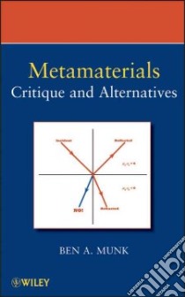 Metamaterials libro in lingua di Munk Ben A.