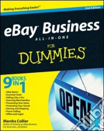 eBay Business All-in-One For Dummies libro in lingua di Collier Marsha