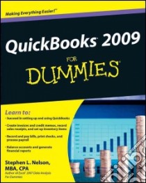 QuickBooks 2009 for Dummies libro in lingua di Nelson Stephen L.