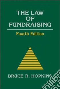 The Law of Fundraising libro in lingua di Hopkins Bruce R.