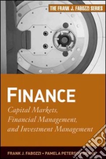 Finance libro in lingua di Fabozzi Frank J., Drake Pamela Peterson