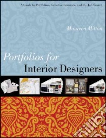 Portfolios for Interior Designers libro in lingua di Mitton Maureen