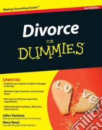 Divorce for Dummies libro in lingua di Ventura John, Reed Mary