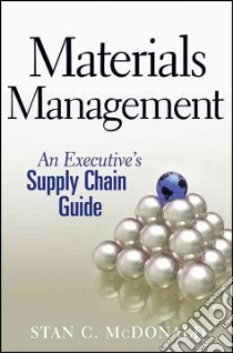 Materials Management libro in lingua di McDonald Stan C.