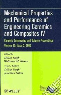 Ceramic Engineering and Science Proceedings libro in lingua di Drummond Charles H. III (EDT), Singh Dileep (EDT), Kriven Waltraud M. (EDT), Zhu Dongming (EDT), Lin Hua-Tay (EDT)