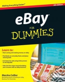 eBay for Dummies libro in lingua di Collier Marsha