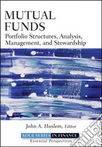 Mutual Funds libro in lingua di Haslem John A. (EDT)