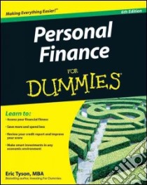 Personal Finance for Dummies libro in lingua di Tyson Eric