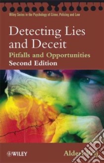 Detecting Lies and Deceit libro in lingua di Vrij Aldert