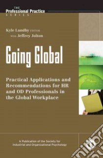 Going Global libro in lingua di Lundby Kyle M. (EDT), Jolton Jeffrey (EDT), Kraut Allen I. (FRW)