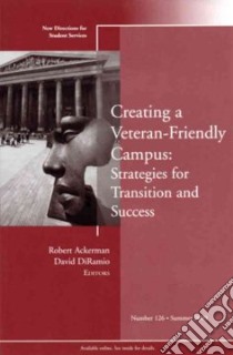 New Directions for Student Services libro in lingua di Ackerman Robert J., DiRamio David (EDT)