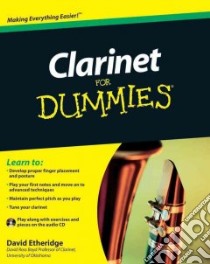 Clarinet for Dummies libro in lingua di Etheridge David, Kraynak Joe (CON)