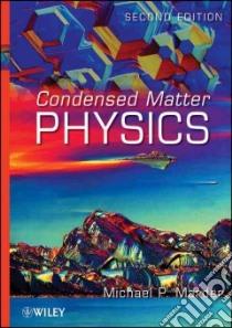 Condensed Matter Physics libro in lingua di Marder Michael P.