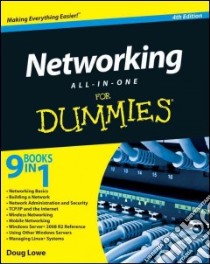 Networking All-in-One for Dummies libro in lingua di Lowe Doug