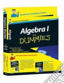 Algebra I for Dummies / Algebra Workbook for Dummies libro in lingua di Sterling Mary Jane