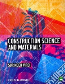 Construction Science and Materials libro in lingua di Virdi Surinder Singh